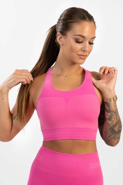 CHILY FIT Gavelo Seamless Sport BH Pulse Shock Pink